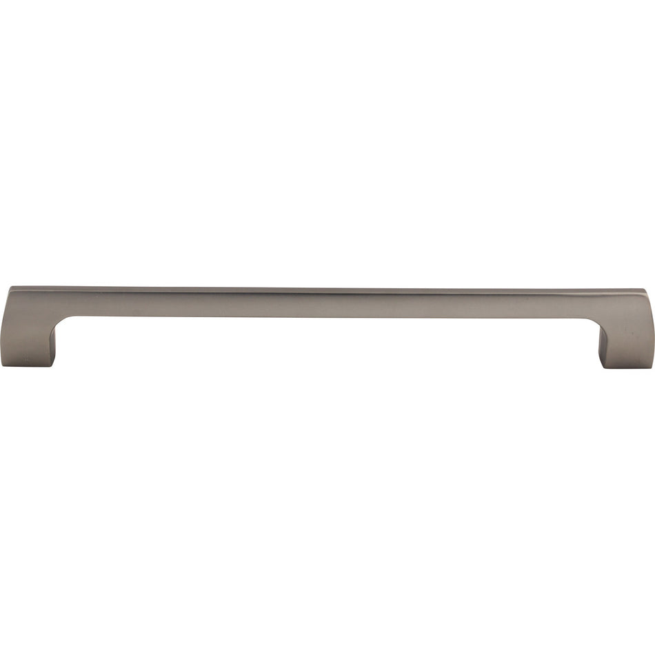 Top Knobs TK548AG: 12" cc Holland Bar Appliance Pull - Ash Gray