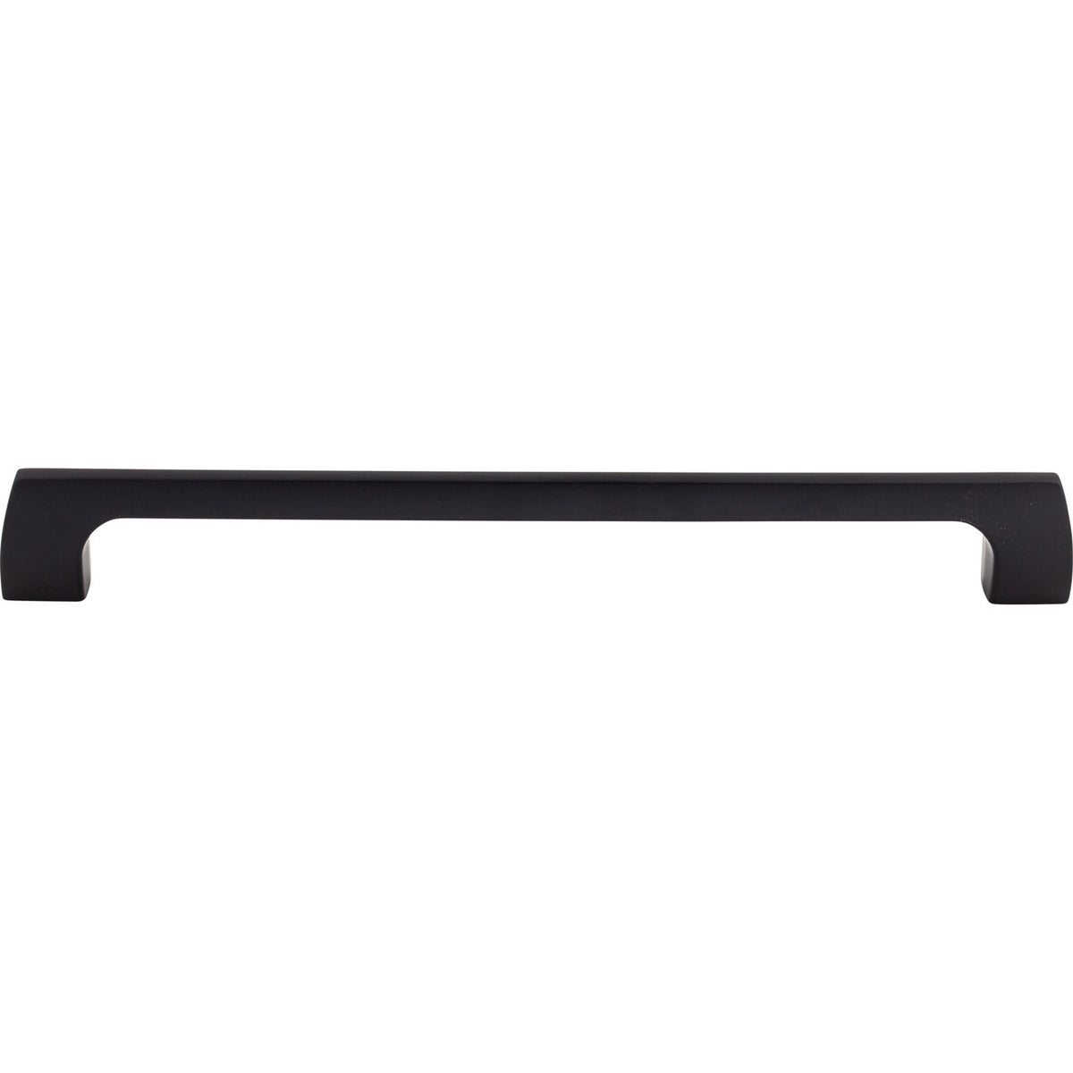 Top Knobs TK548BLK: 12" cc Holland Bar Appliance Pull - Flat Black