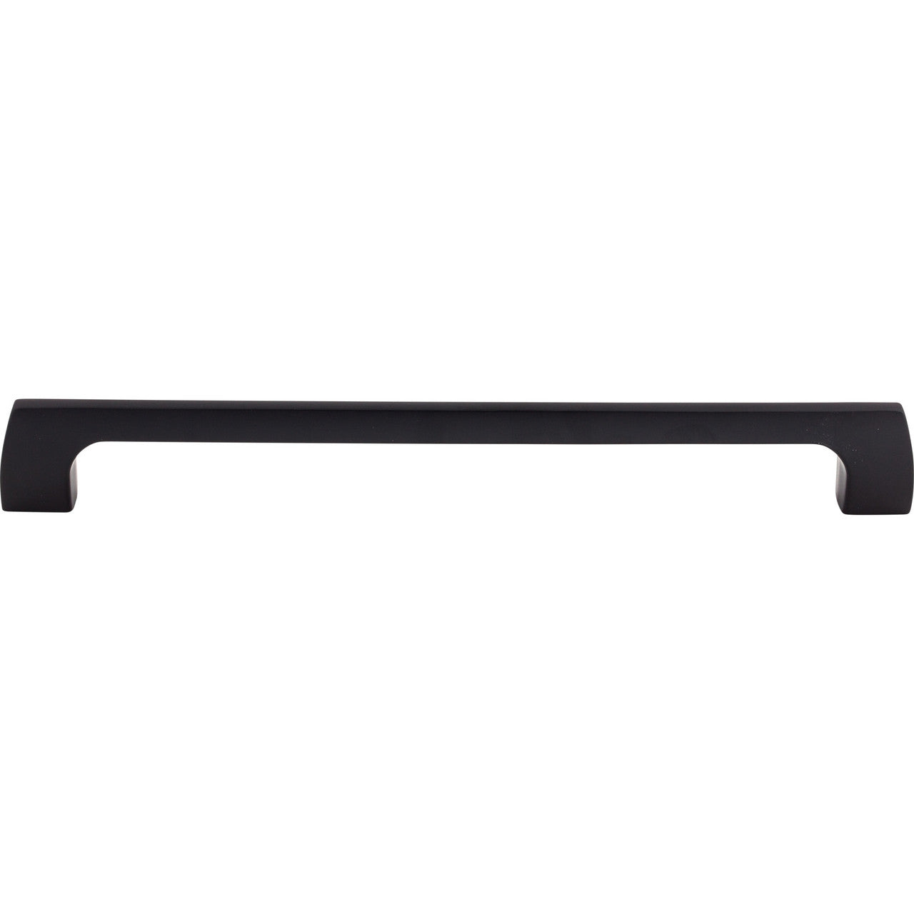 Top Knobs TK548BLK: 12" cc Holland Bar Appliance Pull - Flat Black