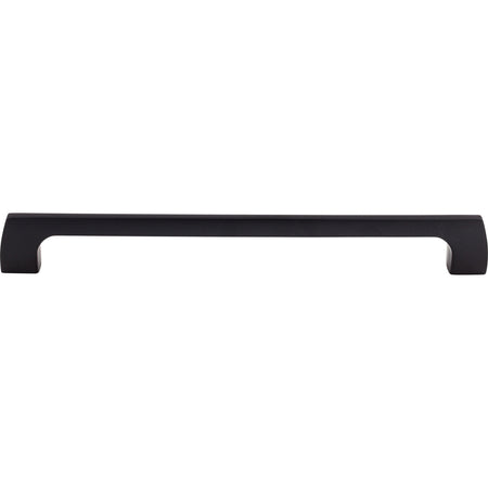 Top Knobs TK548BLK: 12" cc Holland Bar Appliance Pull - Flat Black