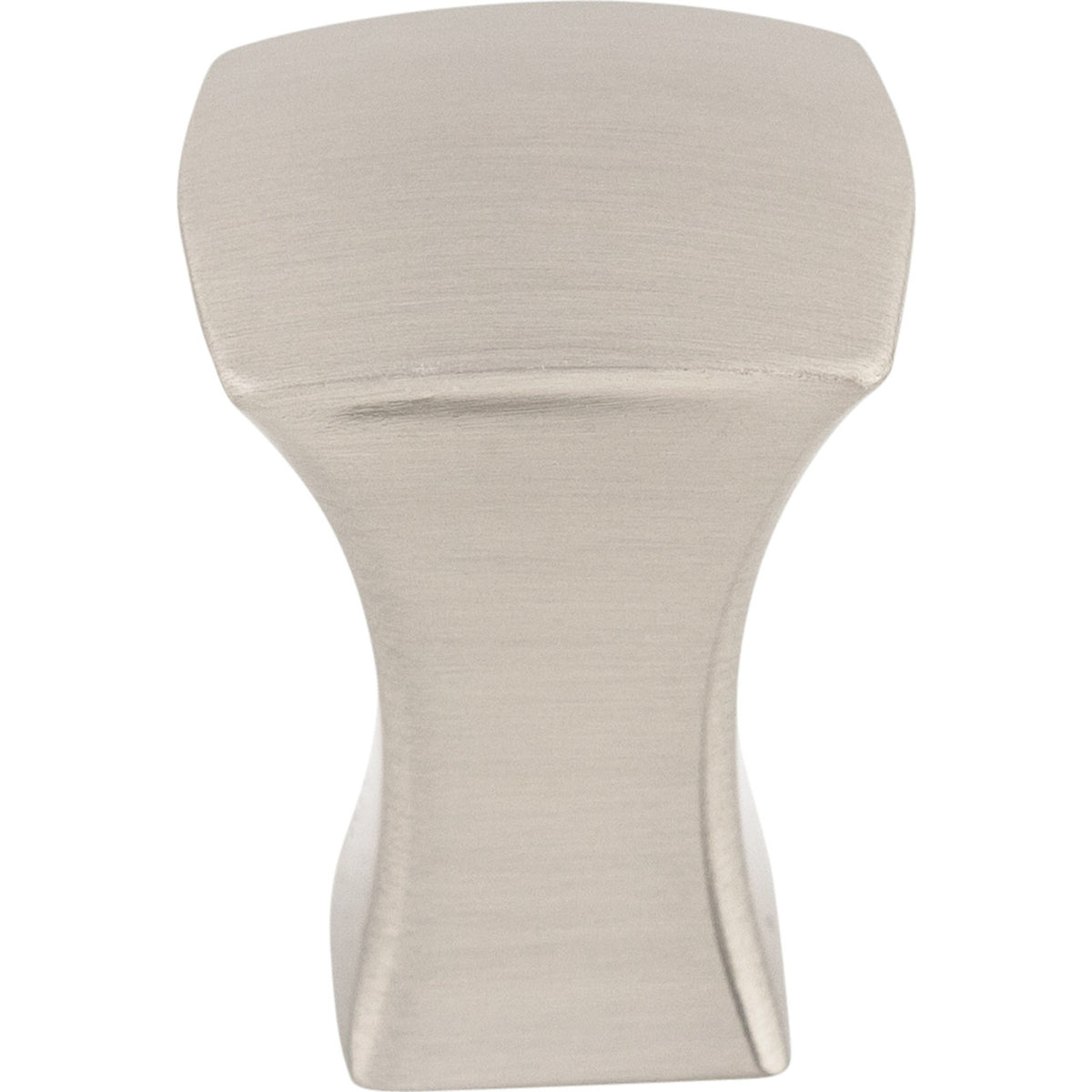 Top Knobs TK550BSN: 3/4" Glacier Square Cabinet Knob - Brushed Satin Nickel