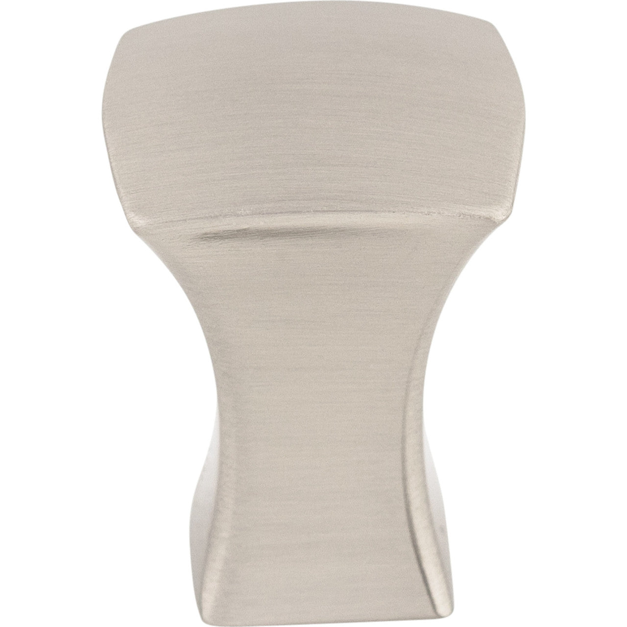 Top Knobs TK550BSN: 3/4" Glacier Square Cabinet Knob - Brushed Satin Nickel
