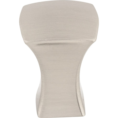 Top Knobs TK550BSN: 3/4" Glacier Square Cabinet Knob - Brushed Satin Nickel