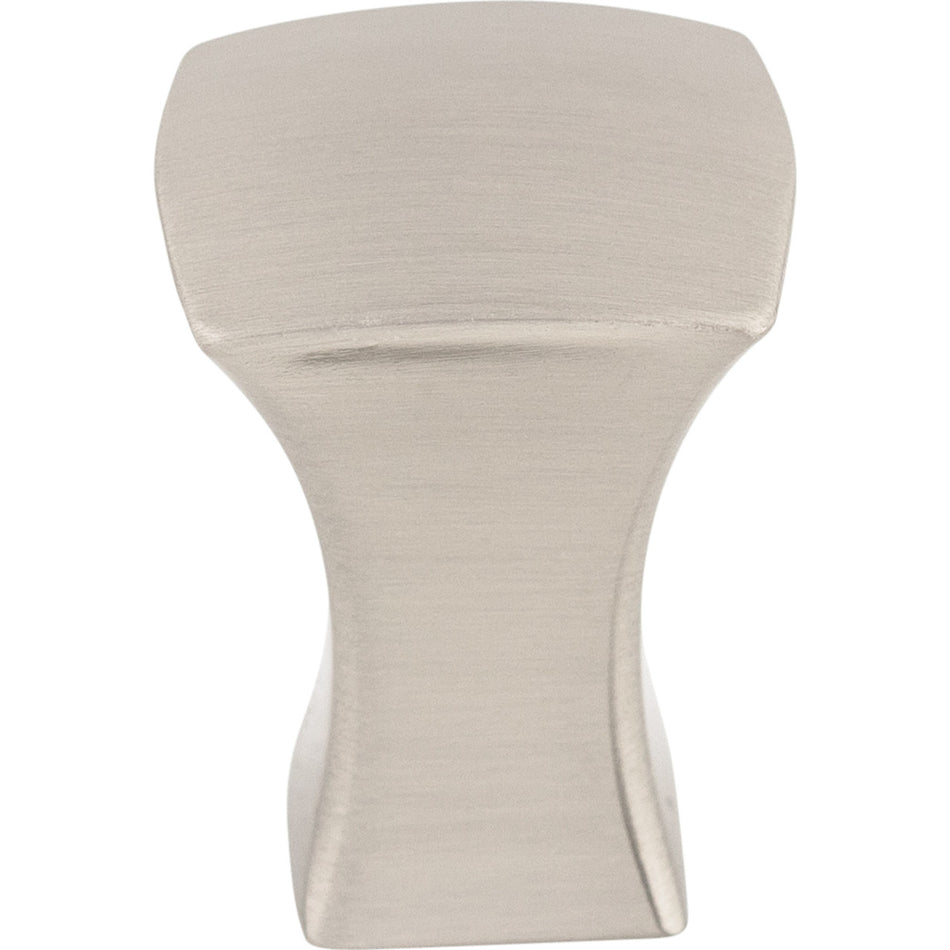 Top Knobs TK550BSN: 3/4" Glacier Square Cabinet Knob - Brushed Satin Nickel