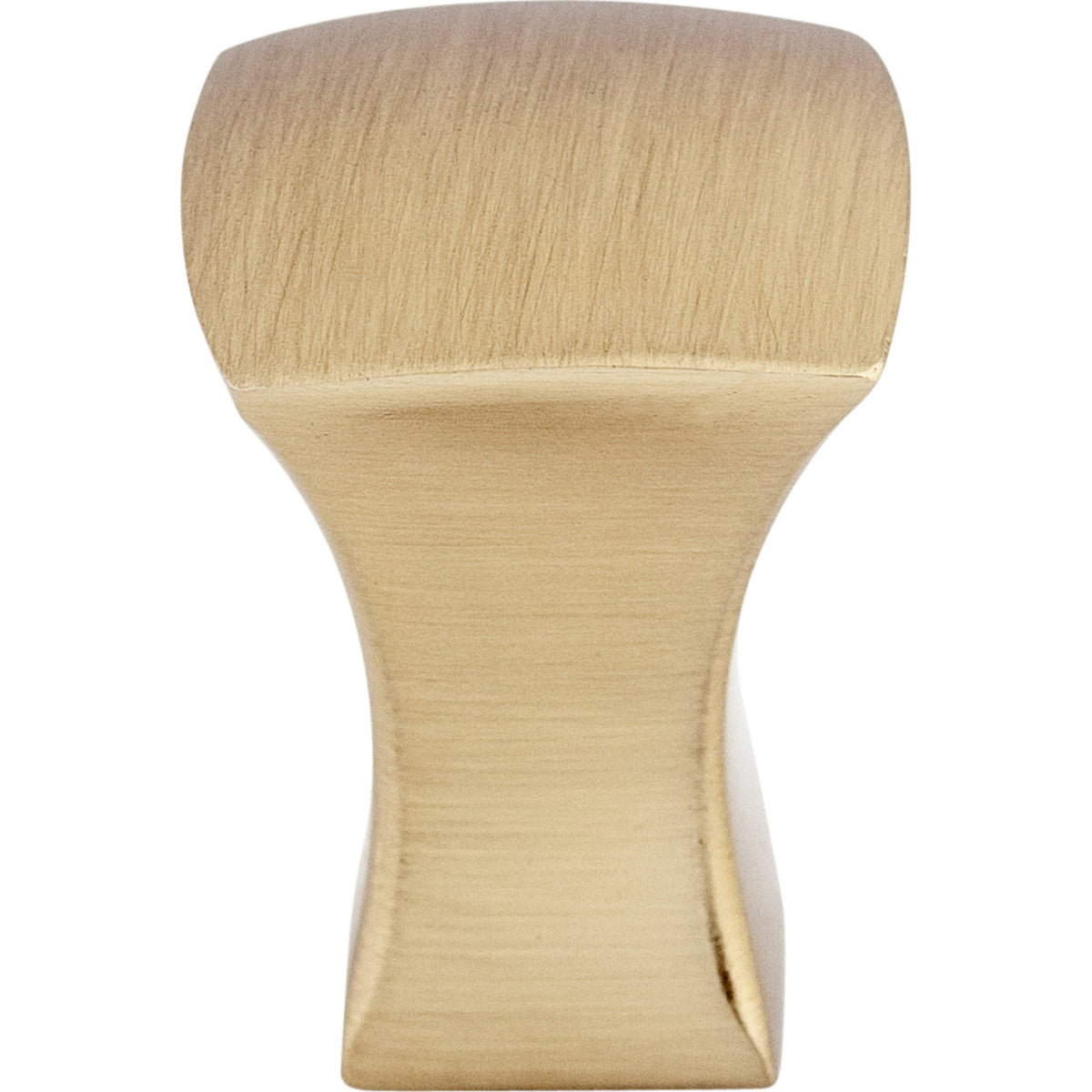 Top Knobs TK550HB: 3/4" Glacier Square Cabinet Knob - Honey Bronze