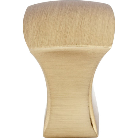 Top Knobs TK550HB: 3/4" Glacier Square Cabinet Knob - Honey Bronze
