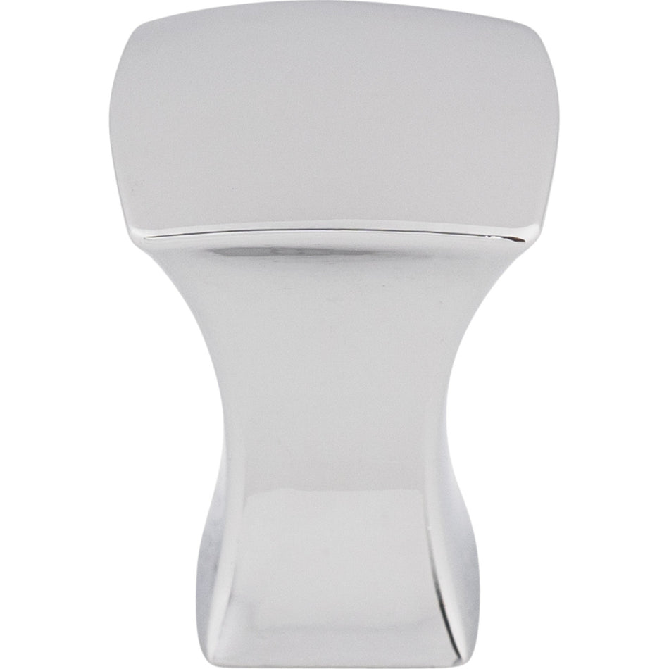 Top Knobs TK550PC: 3/4" Glacier Square Cabinet Knob - Polished Chrome