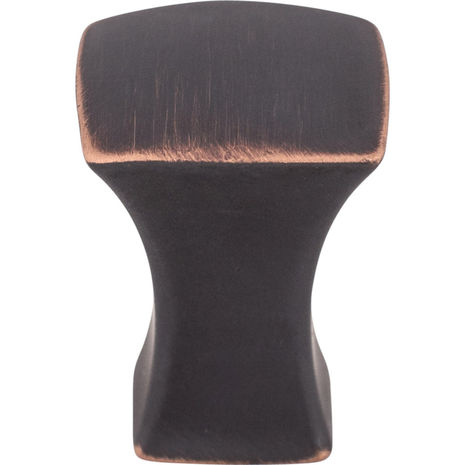 Top Knobs TK550UM: 3/4" Glacier Square Cabinet Knob - Umbrio