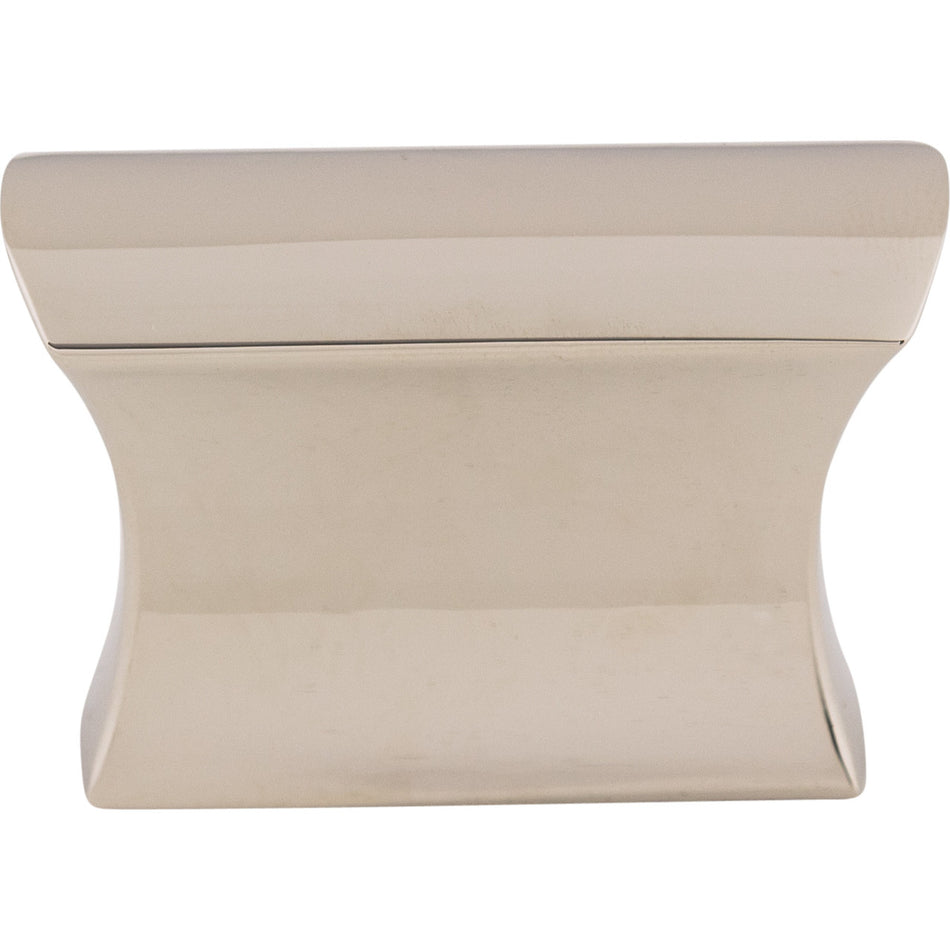 Top Knobs TK551PN: 5/8" Glacier Square Cabinet Knob - Polished Nickel