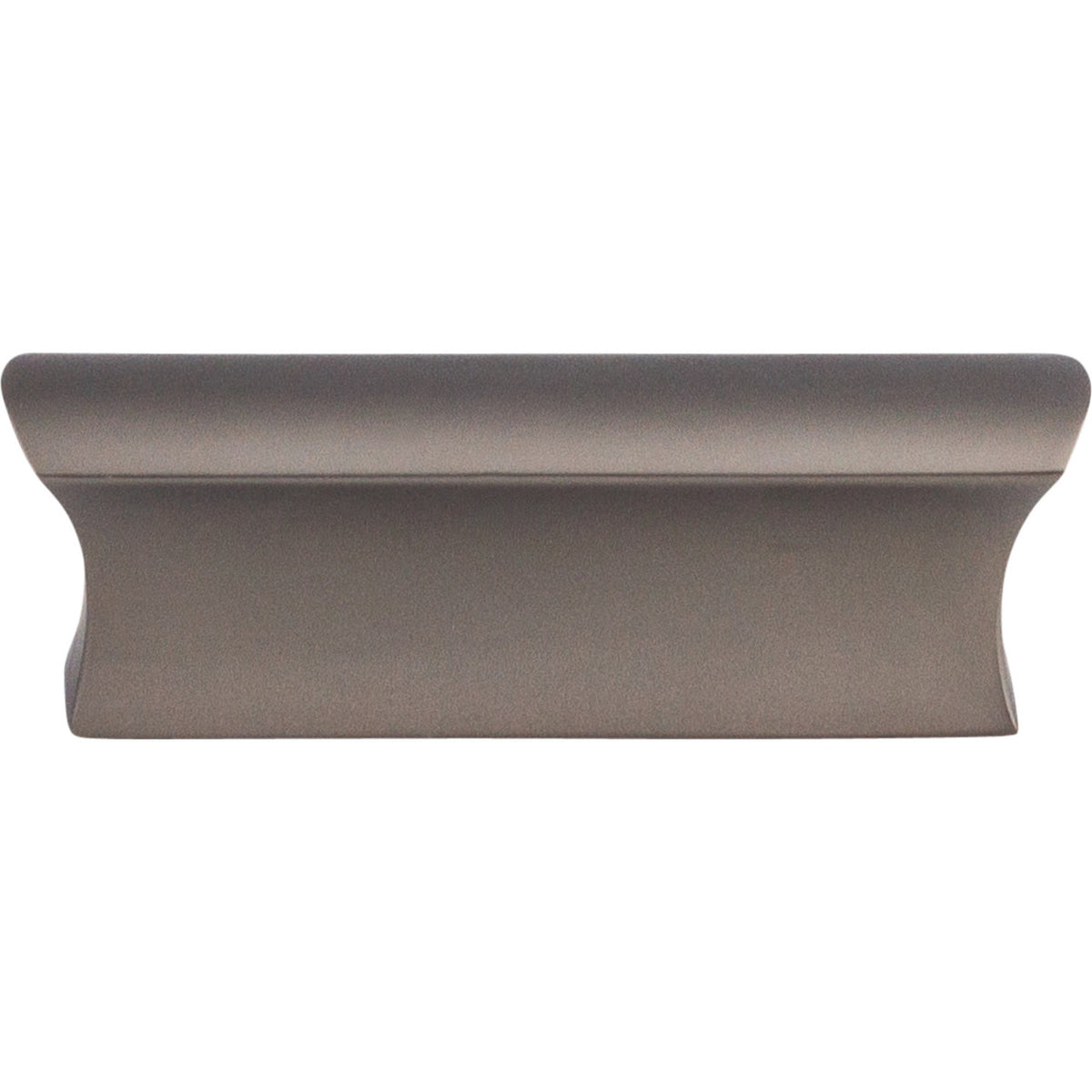 Top Knobs TK552AG: 2" cc Glacier Tab Cabinet Pull - Ash Gray