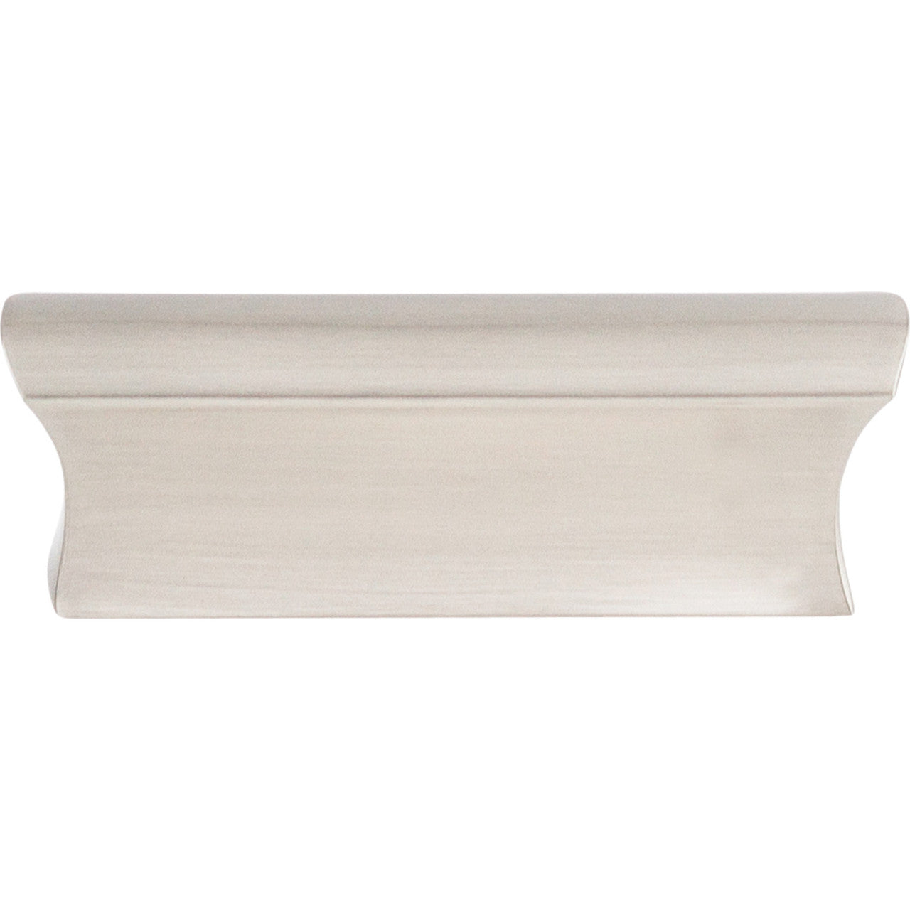 Top Knobs TK552BSN: 2" cc Glacier Tab Cabinet Pull - Brushed Satin Nickel