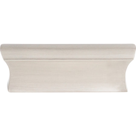 Top Knobs TK552BSN: 2" cc Glacier Tab Cabinet Pull - Brushed Satin Nickel