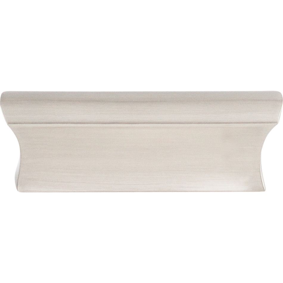 Top Knobs TK552BSN: 2" cc Glacier Tab Cabinet Pull - Brushed Satin Nickel