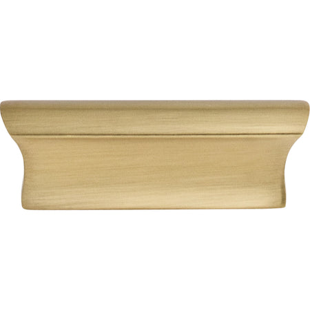 Top Knobs TK552HB: 2" cc Glacier Tab Cabinet Pull - Honey Bronze