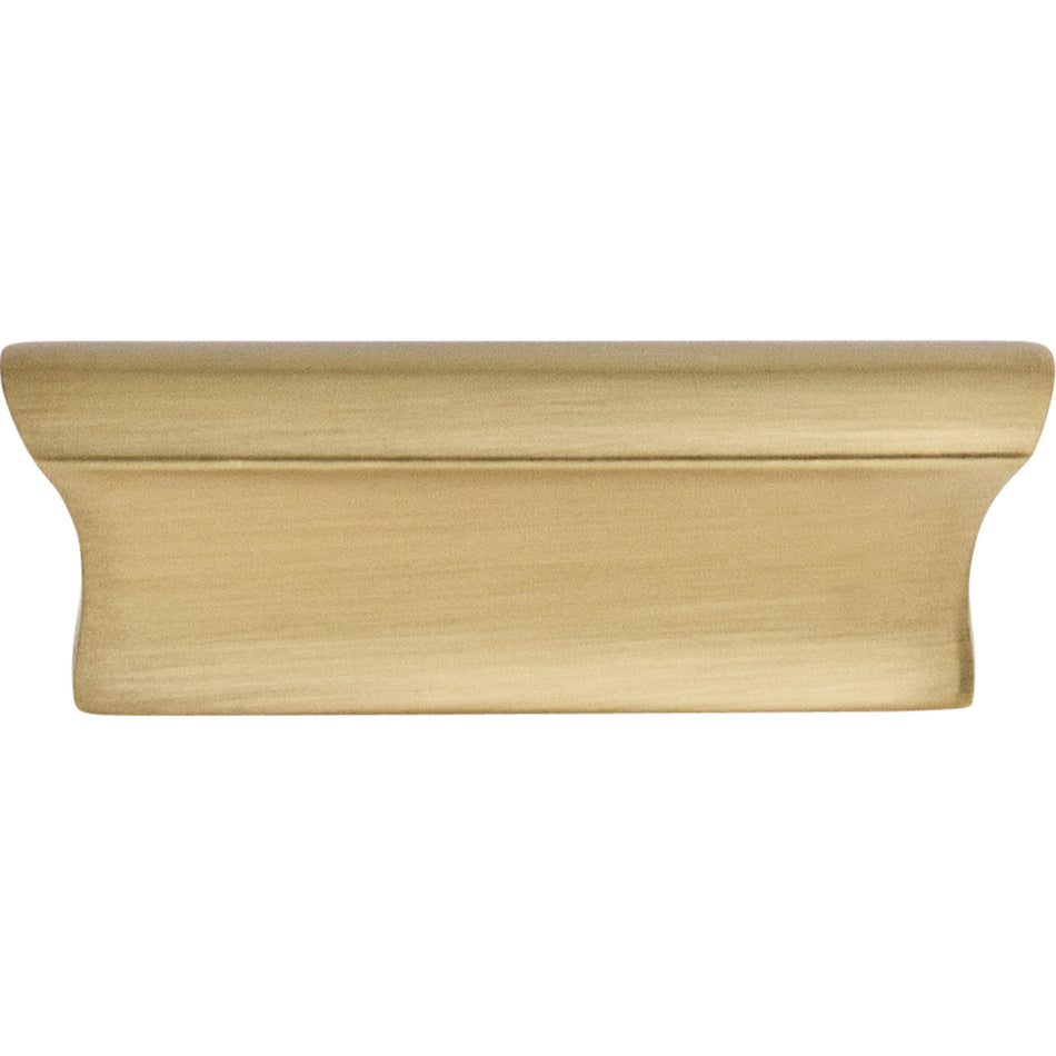 Top Knobs TK552HB: 2" cc Glacier Tab Cabinet Pull - Honey Bronze
