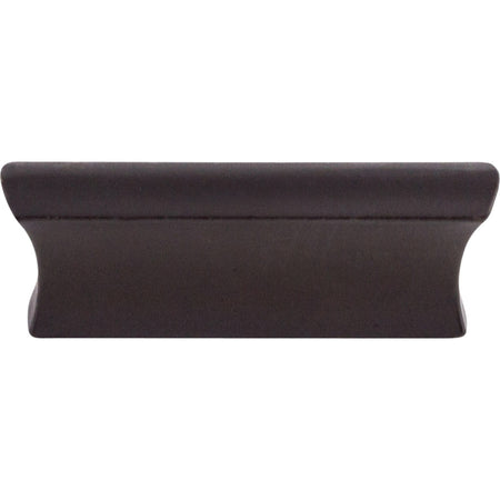 Top Knobs TK552SAB: 2" cc Glacier Tab Cabinet Pull - Sable