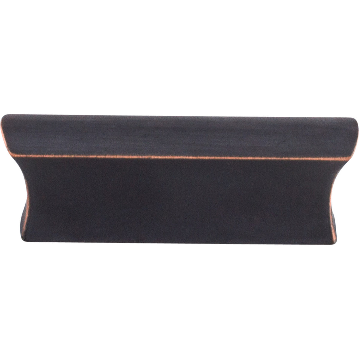 Top Knobs TK552UM: 2" cc Glacier Tab Cabinet Pull - Umbrio