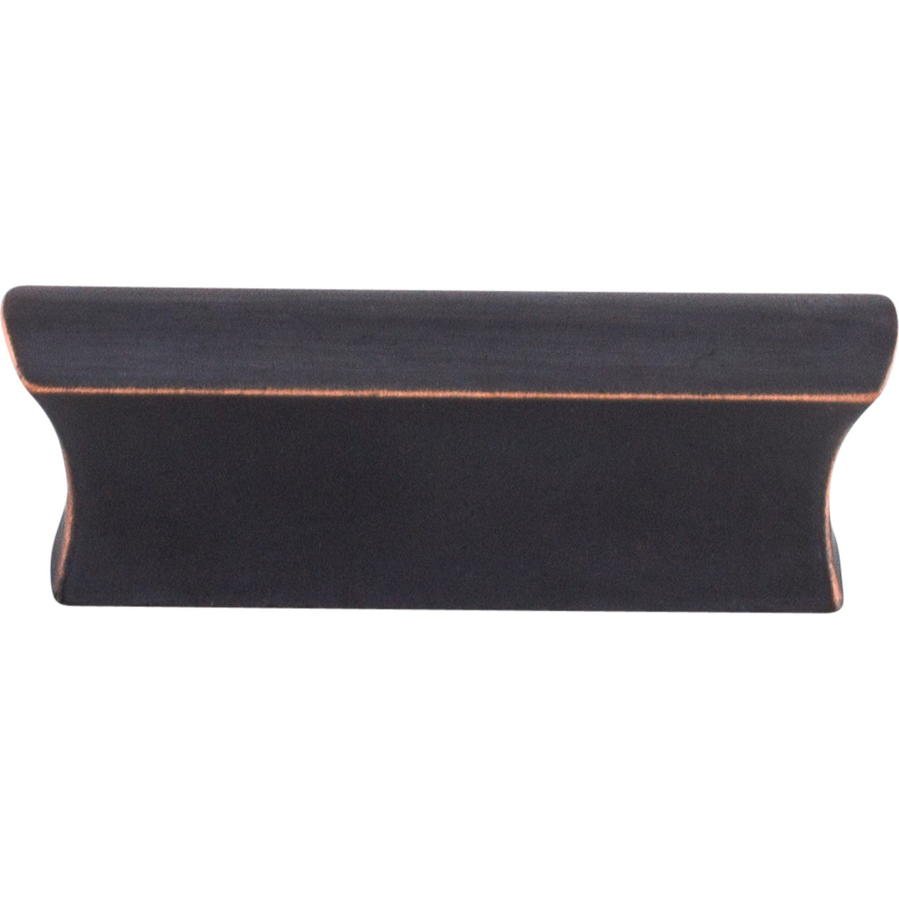 Top Knobs TK552UM: 2" cc Glacier Tab Cabinet Pull - Umbrio