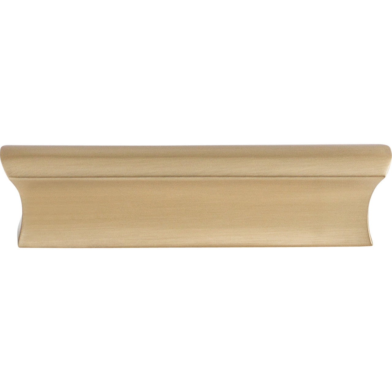 Top Knobs TK553HB: 3" cc Glacier Tab Cabinet Pull - Honey Bronze