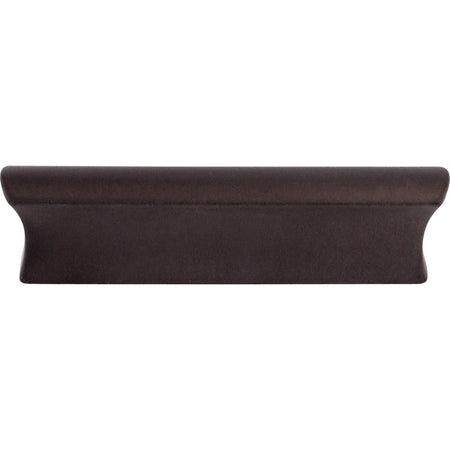 Top Knobs TK553SAB: 3" cc Glacier Tab Cabinet Pull - Sable