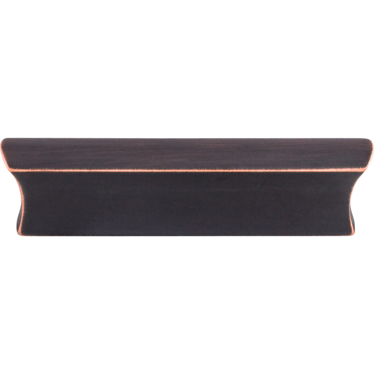 Top Knobs TK553UM: 3" cc Glacier Tab Cabinet Pull - Umbrio