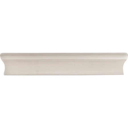 Top Knobs TK554BSN: 5" cc Glacier Tab Cabinet Pull - Brushed Satin Nickel