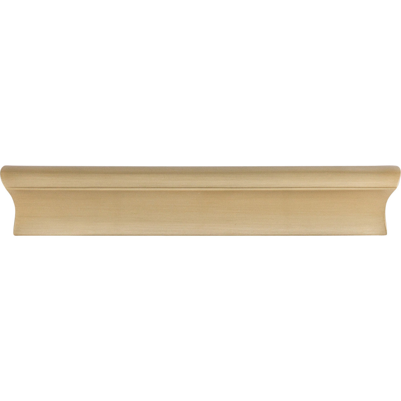 Top Knobs TK554HB: 5" cc Glacier Tab Cabinet Pull - Honey Bronze