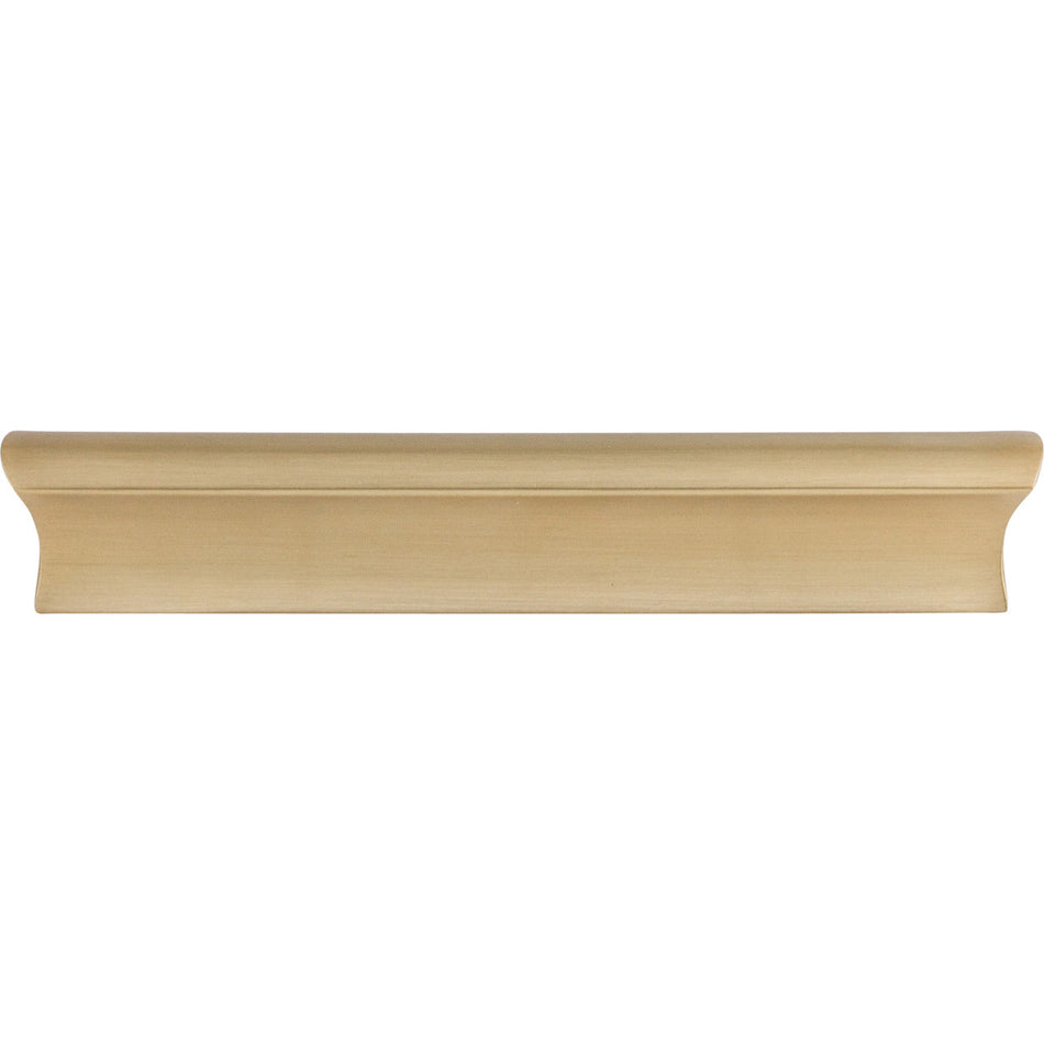 Top Knobs TK554HB: 5" cc Glacier Tab Cabinet Pull - Honey Bronze