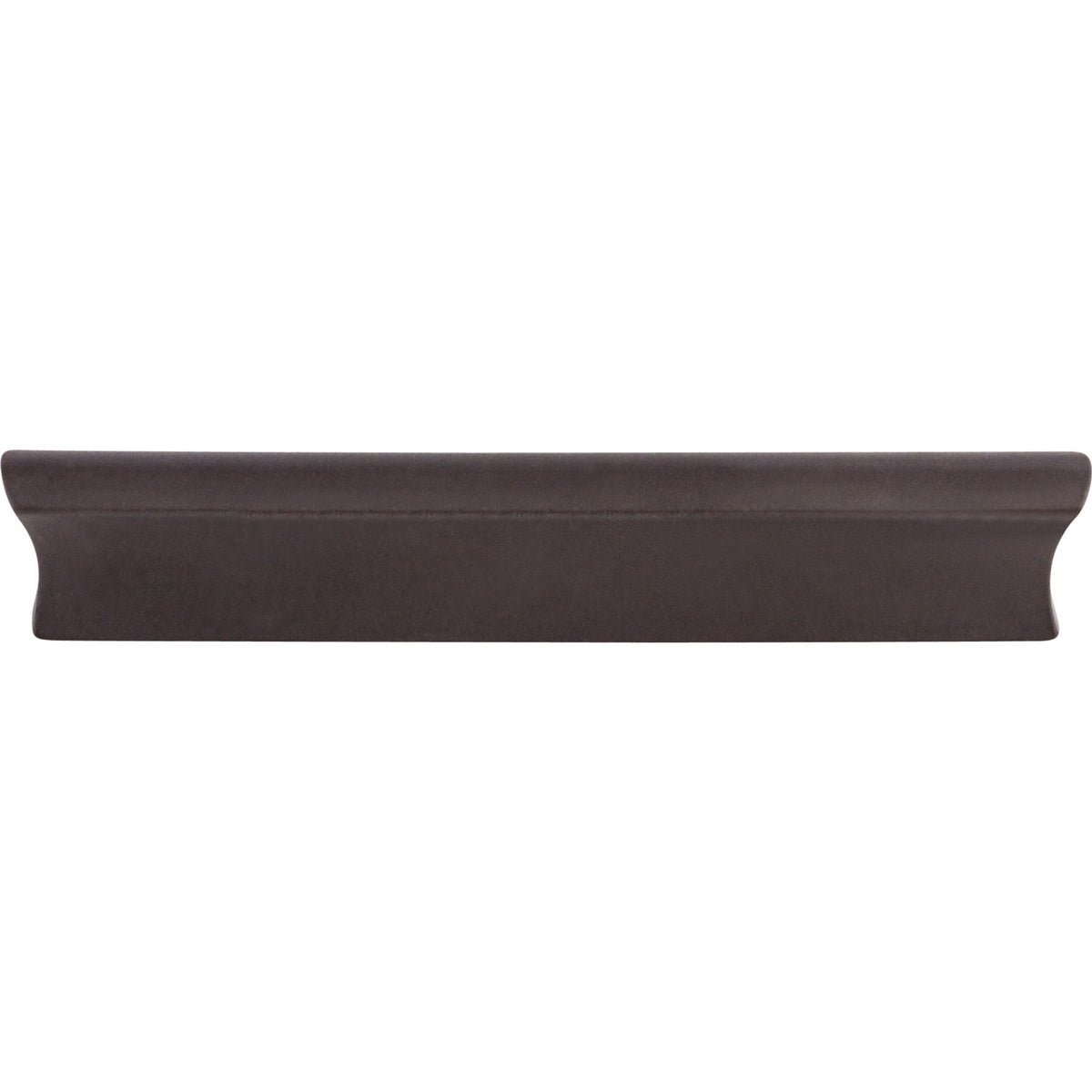 Top Knobs TK554SAB: 5" cc Glacier Tab Cabinet Pull - Sable