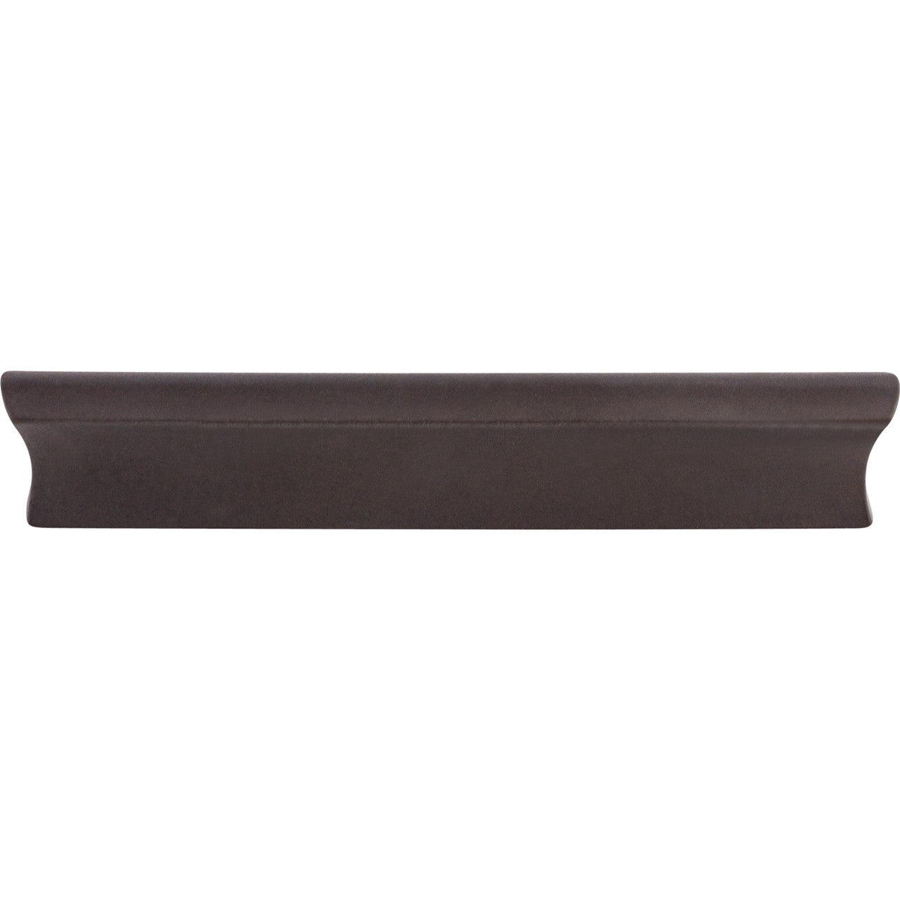 Top Knobs TK554SAB: 5" cc Glacier Tab Cabinet Pull - Sable