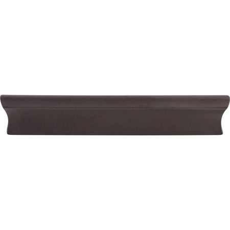 Top Knobs TK554SAB: 5" cc Glacier Tab Cabinet Pull - Sable