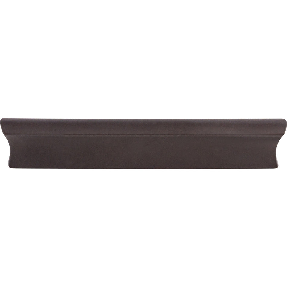 Top Knobs TK554SAB: 5" cc Glacier Tab Cabinet Pull - Sable
