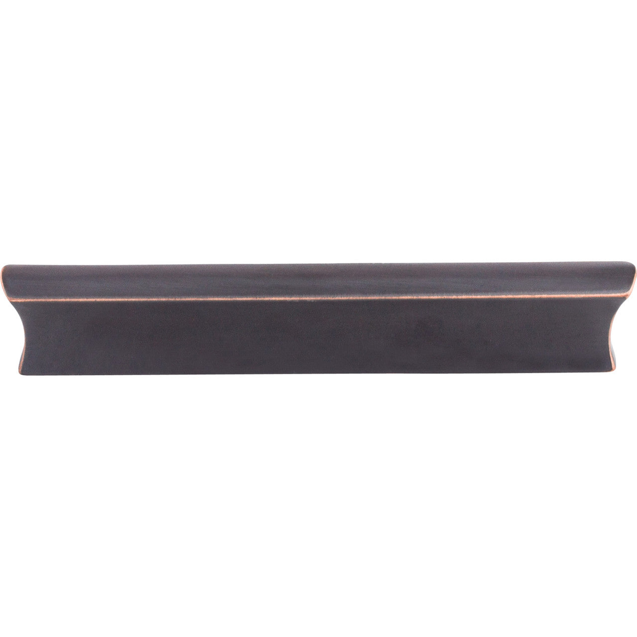 Top Knobs TK554UM: 5" cc Glacier Tab Cabinet Pull - Umbrio