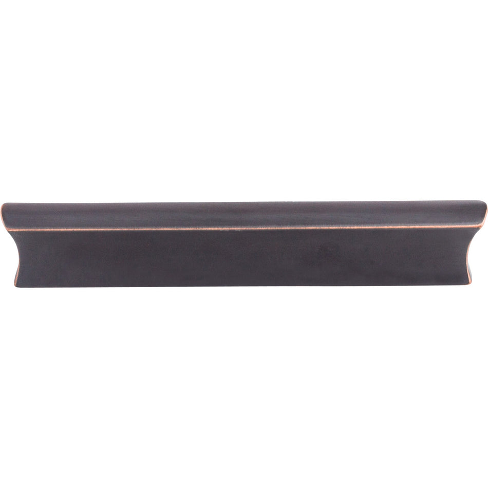 Top Knobs TK554UM: 5" cc Glacier Tab Cabinet Pull - Umbrio