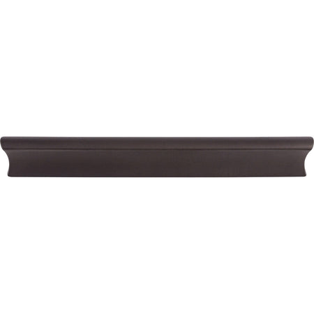 Top Knobs TK555SAB: 6" cc Glacier Euro Bar Cabinet Pull - Sable