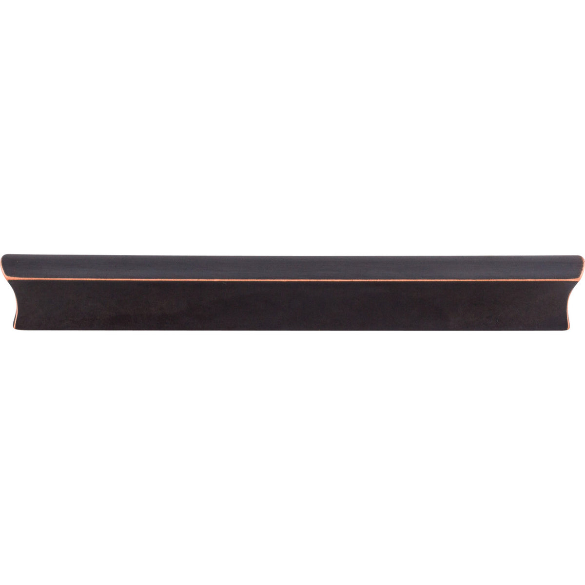 Top Knobs TK555UM: 6" cc Glacier Euro Bar Cabinet Pull - Umbrio