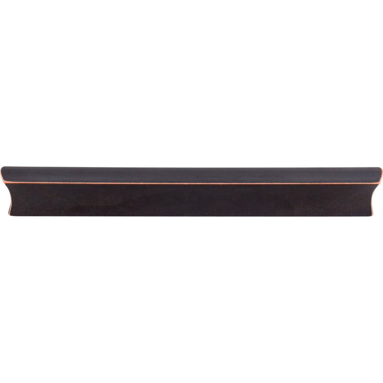 Top Knobs TK555UM: 6" cc Glacier Euro Bar Cabinet Pull - Umbrio