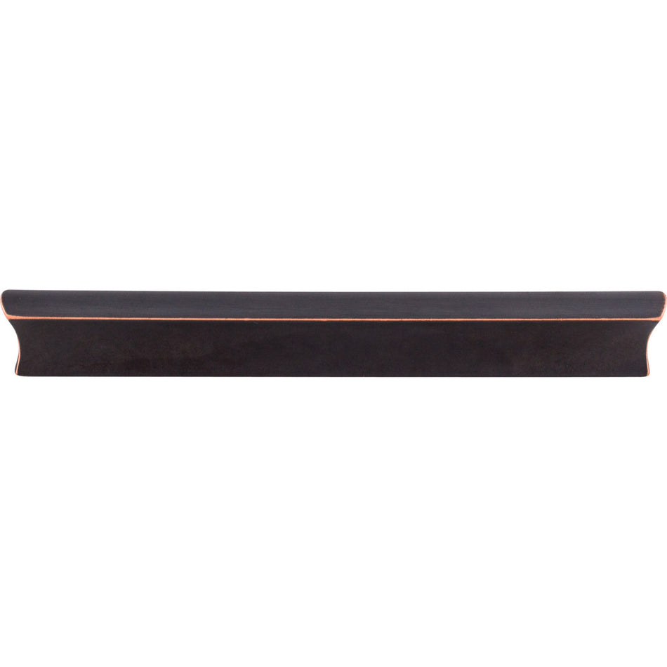 Top Knobs TK555UM: 6" cc Glacier Euro Bar Cabinet Pull - Umbrio