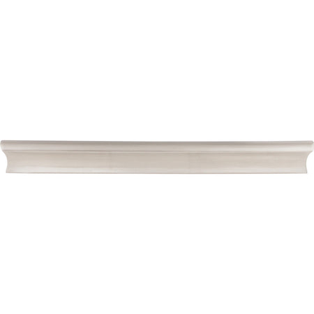 Top Knobs TK556BSN: 8" cc Glacier Euro Bar Cabinet Pull - Brushed Satin Nickel