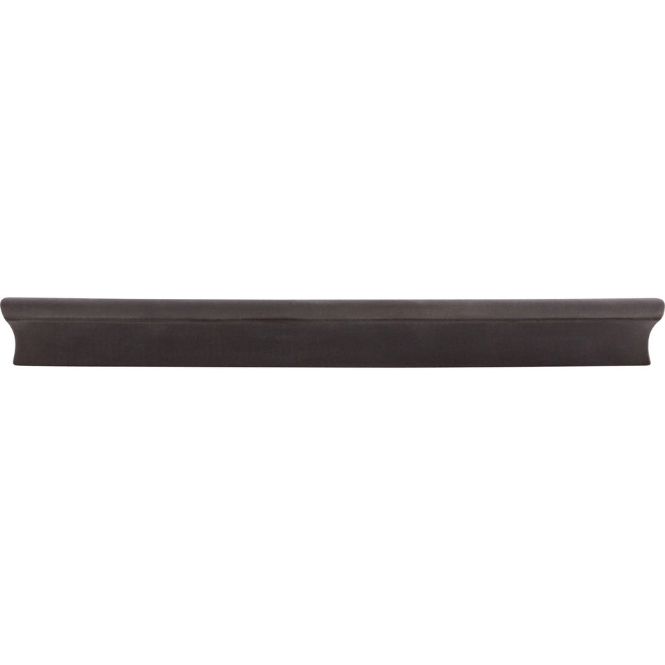 Top Knobs TK556SAB: 8" cc Glacier Euro Bar Cabinet Pull - Sable