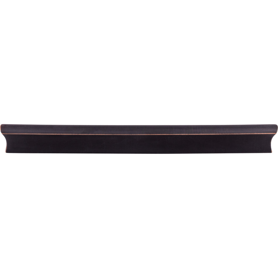 Top Knobs TK556UM: 8" cc Glacier Euro Bar Cabinet Pull - Umbrio