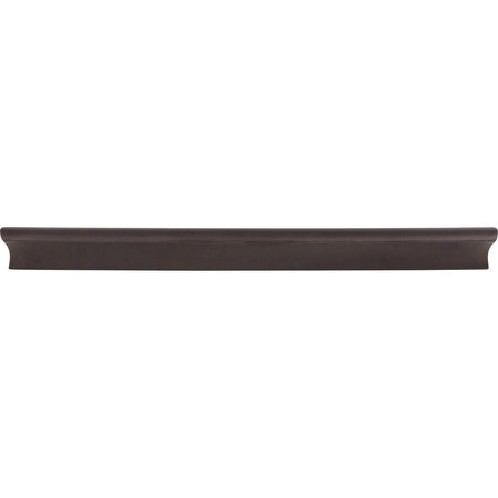 Top Knobs TK557SAB: 9-15/16" cc Glacier Euro Bar Cabinet Pull - Sable