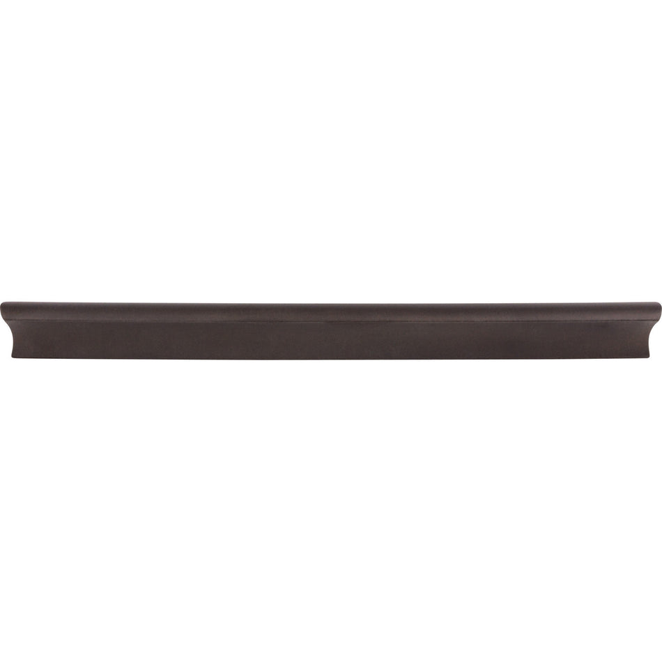Top Knobs TK557SAB: 9-15/16" cc Glacier Euro Bar Cabinet Pull - Sable