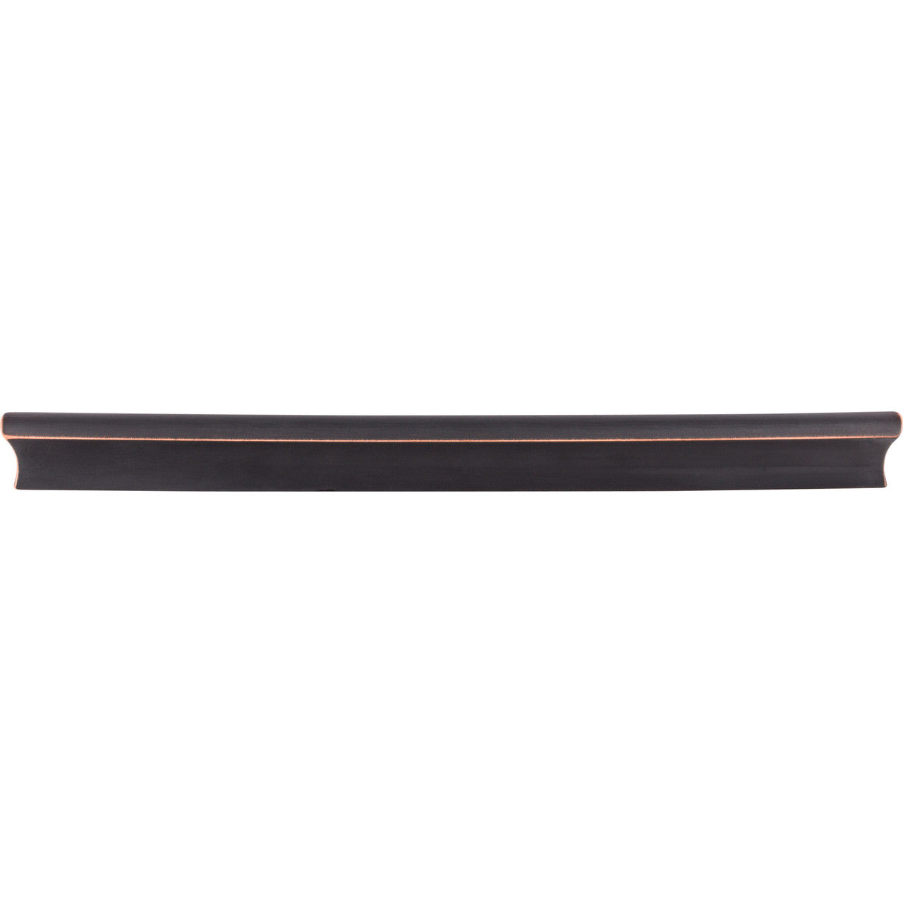 Top Knobs TK557UM: 9-15/16" cc Glacier Euro Bar Cabinet Pull - Umbrio