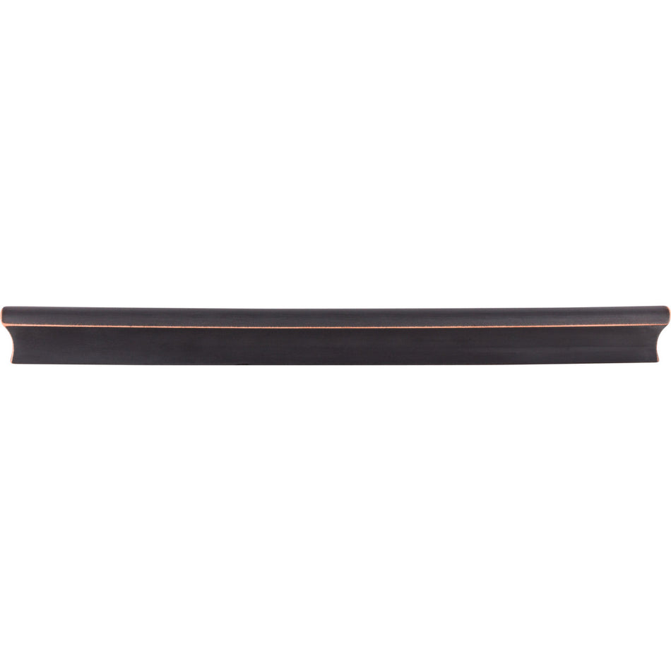 Top Knobs TK557UM: 9-15/16" cc Glacier Euro Bar Cabinet Pull - Umbrio