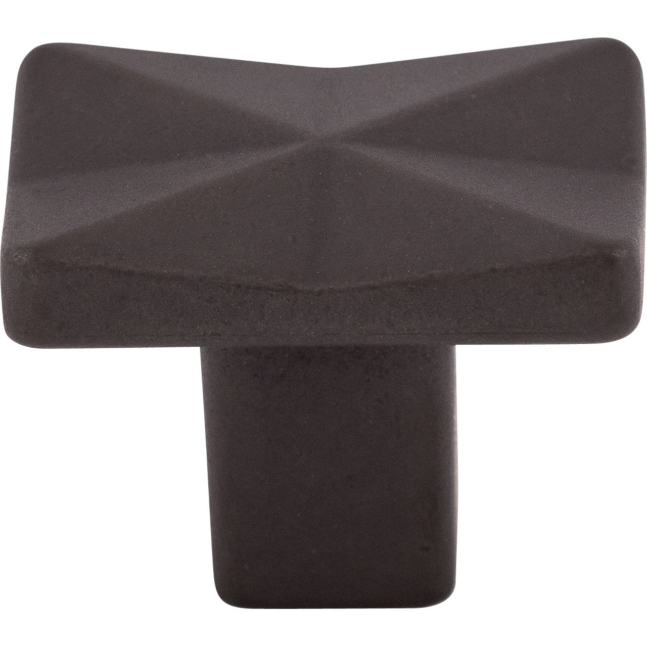Top Knobs TK560SAB: 1-1/4" Quilted Square Cabinet Knob - Sable