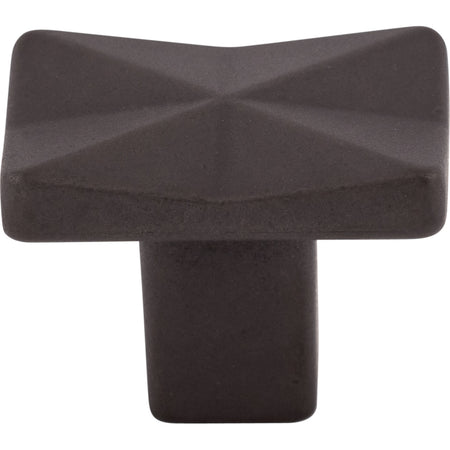 Top Knobs TK560SAB: 1-1/4" Quilted Square Cabinet Knob - Sable