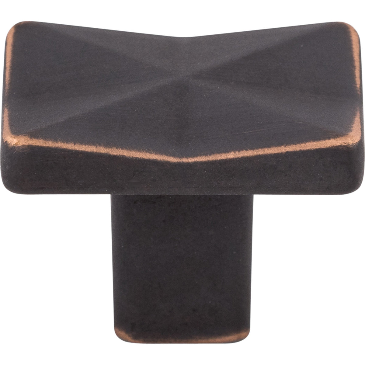 Top Knobs TK560UM: 1-1/4" Quilted Square Cabinet Knob - Umbrio