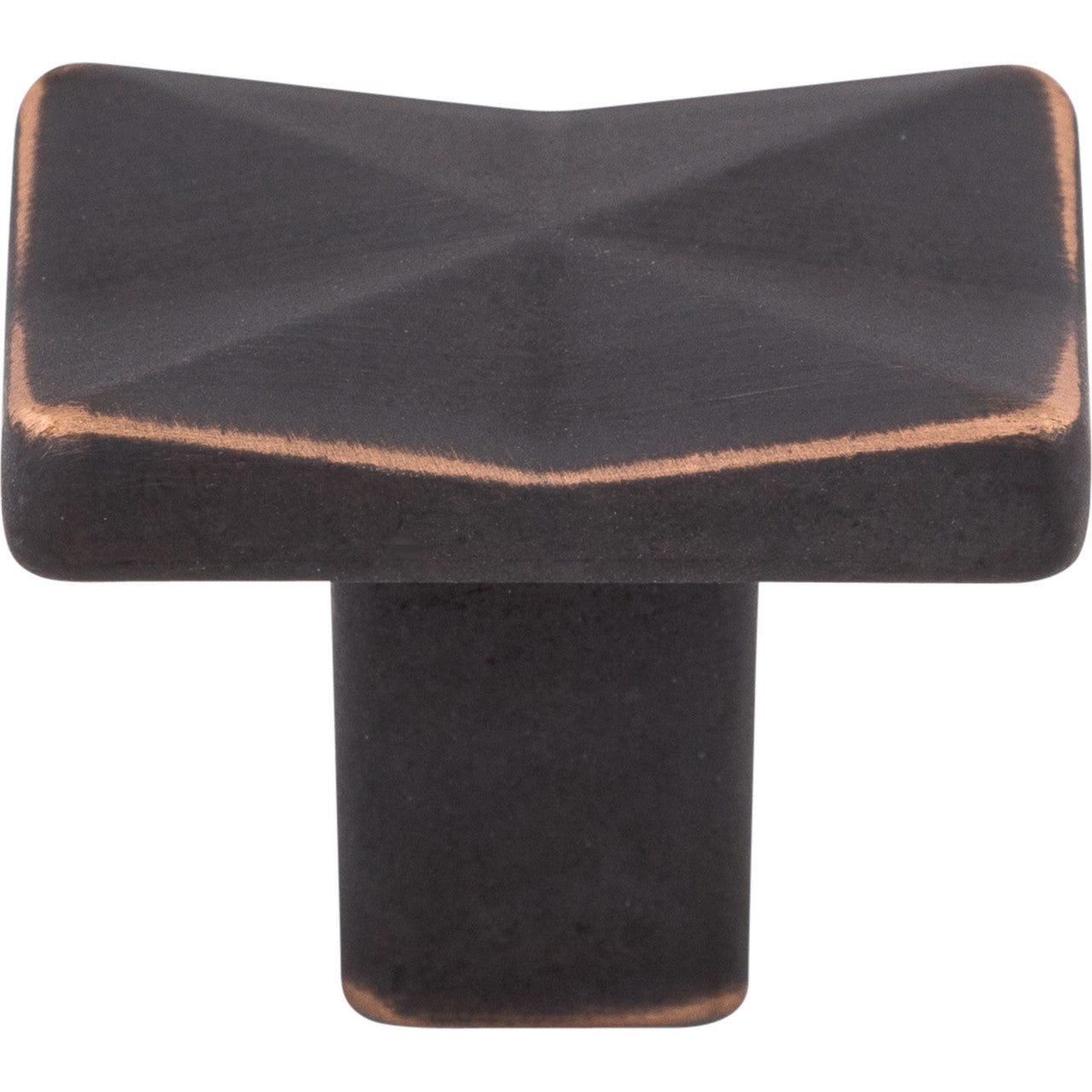 Top Knobs TK560UM: 1-1/4" Quilted Square Cabinet Knob - Umbrio