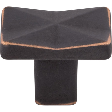 Top Knobs TK560UM: 1-1/4" Quilted Square Cabinet Knob - Umbrio